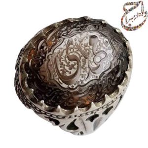درّ دودی رکاب نقره