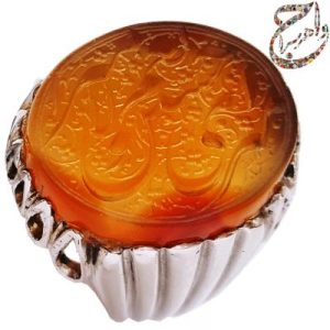 عقیق یمنی حکاکی شمس