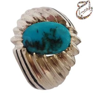فیروزه نیشابوری رکاب نقره