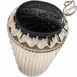 انگشتر حدید حکاکی حاج حسین شهید
