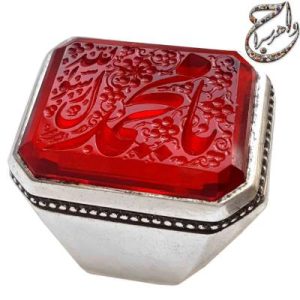گارنت سرخ خط الراجی میرزا رکاب الماسی