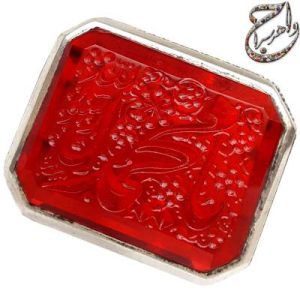 گارنت سرخ خط الراجی میرزا رکاب الماسی
