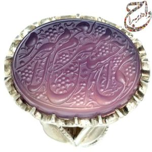 انگشتر فاخر حکاکی متین رکاب فتوحی