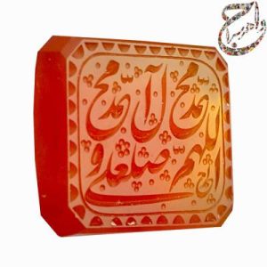 انگشتر عقیق پرتقالی