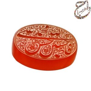 نگین عقیق یمنی خط مبین