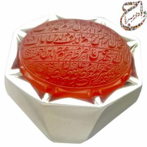 سفارش ساخت انگشتر عقیق یمنی خط النور رکاب افتخاری قلمزنی ساعی