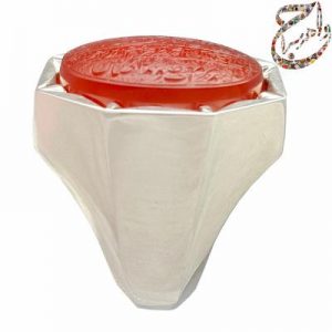 سفارش ساخت انگشتر عقیق یمنی خط النور رکاب افتخاری قلمزنی ساعی