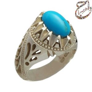 فیروزه محک نیشابوری رکاب نقره