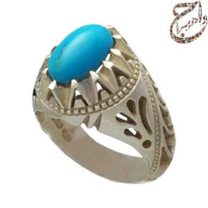 فیروزه محک نیشابوری رکاب نقره