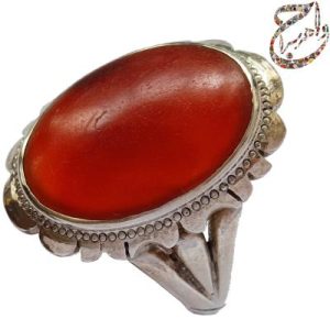 عقیق یمنی کهنه رکاب آراز زنجان
