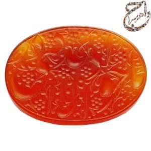 عقیق سرخ خط استاد متین
