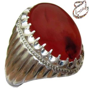 عقیق کم نظیر یمنی رکاب استاد افتخاری