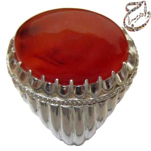 عقیق کم نظیر یمنی رکاب استاد افتخاری