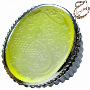 عقیق سبز یمنی خط استاد طه رکاب استاد افتخاری