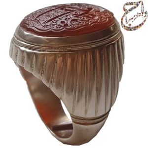 عقیق سرخ یمنی خط استاد سجاد پرالک