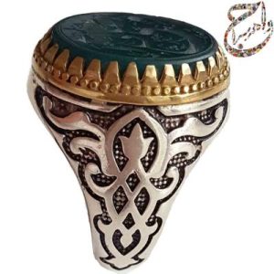 انگشتر یشم خطی