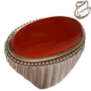 عقیق یمنی اصیل تراش دار رکاب جم رضایی