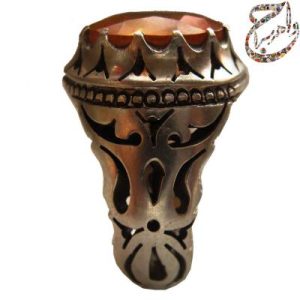 انگشتر سیترین زرد