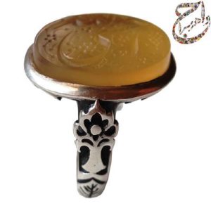 عقیق نباتی خط رعد رکاب ماشینی