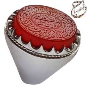 انگشتر عقیق خط مجد