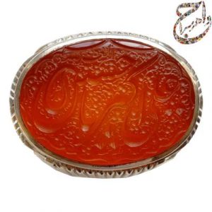 عقیق یمنی خط استاد شمس رکاب سید حسین شیرازی