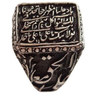 عقیق یمنی سرخ آبدار قلم جنگی