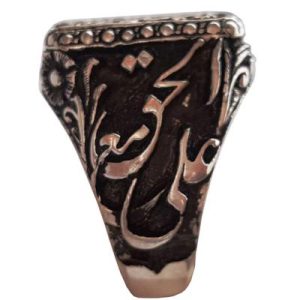 عقیق یمنی سرخ آبدار قلم جنگی