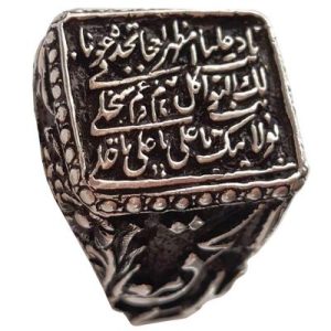 عقیق یمنی سرخ آبدار قلم جنگی