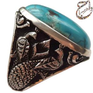 فیروزه قلمزنی استاد محسن جنگی