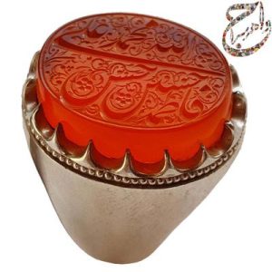 عقیق یمنی خط استاد مبین
