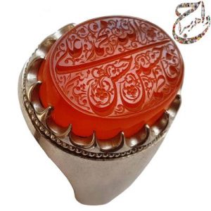 عقیق یمنی خط استاد مبین