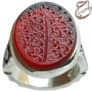 انگشتر بینظیر آیه ( و من یتق الله ) خط حرّ