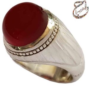 انگشتر عقیق یمنی رکاب