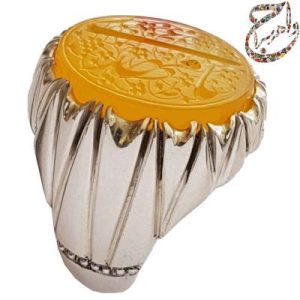 عقیق زرد خط طه