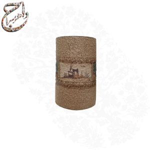 سفال پارچ و لیوان طراحی گلی