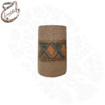 سفال پارچ و لیوان طراحی گلی