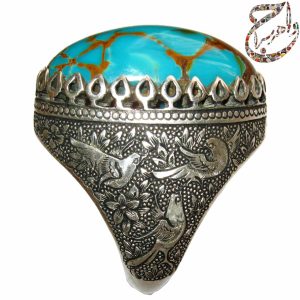 فیروزه نیشابور قلم زنی ساعی