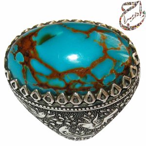 فیروزه نیشابور قلم زنی ساعی