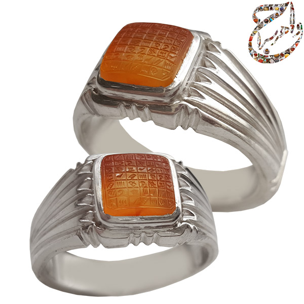 095.01 - انگشتر حلقه ازدواج مذهبی و سنتی دست ساز