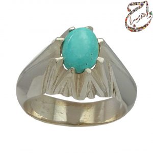 فیروزه نیشابوری رکاب نقره