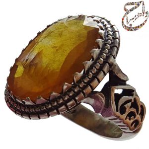 یاقوت زرد معدنی رکاب کیمیا