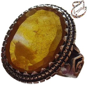 یاقوت زرد معدنی رکاب کیمیا