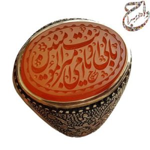 عقیق خط حیدر قلم زنی جنگی