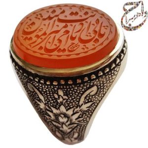 عقیق خط حیدر قلم زنی جنگی