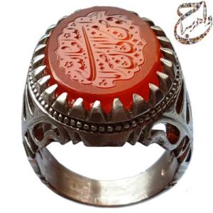 عقیق سرخ خراسانی خط عطا