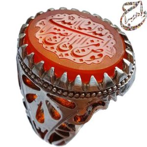 عقیق سرخ خراسانی خط عطا