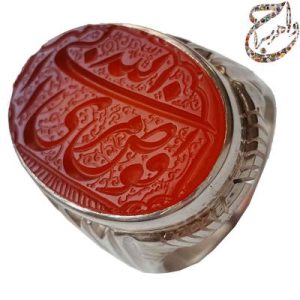 عقیق یمنی خط استاد شمس حکاکی افوض امری