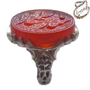 عقیق سرخ یمنی خط حرا