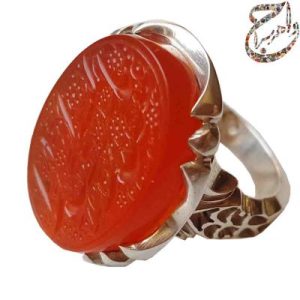 عقیق سرخ یمنی خط حرا