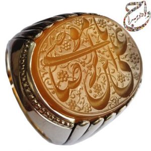 جزع یمانی خط استاد رضا قربانی